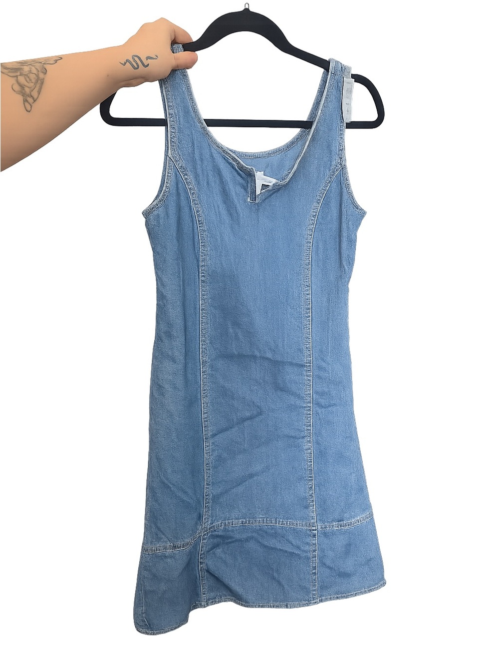 Calvin Klein Jeans denim cotton vintage mini dress